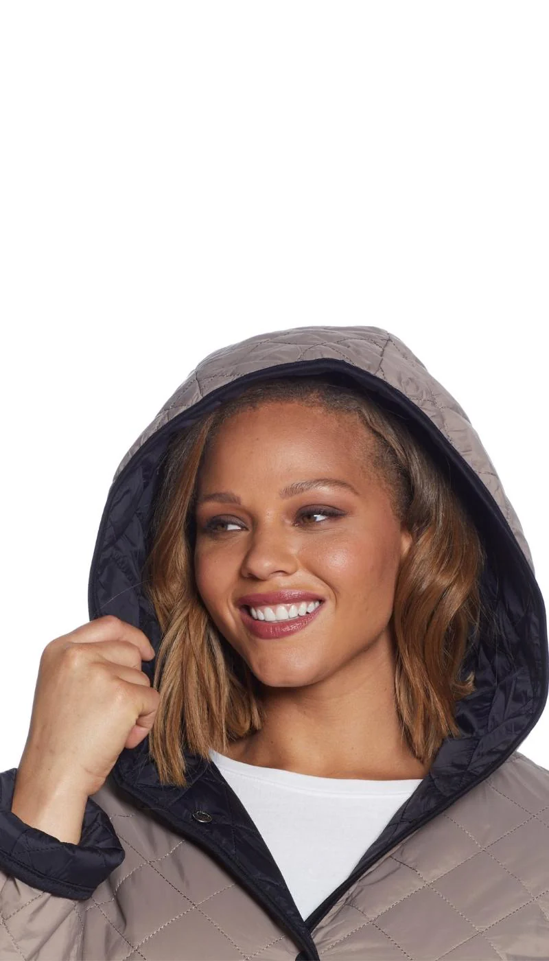 REVERSIBLE HOODED DUFFLE - Image 26
