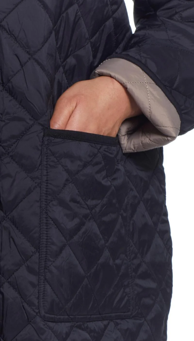 REVERSIBLE HOODED DUFFLE - Image 27