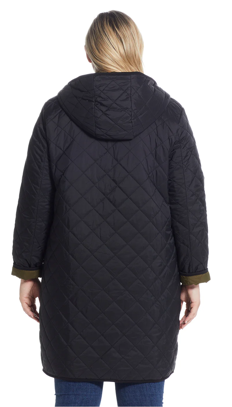 REVERSIBLE HOODED DUFFLE - Image 30