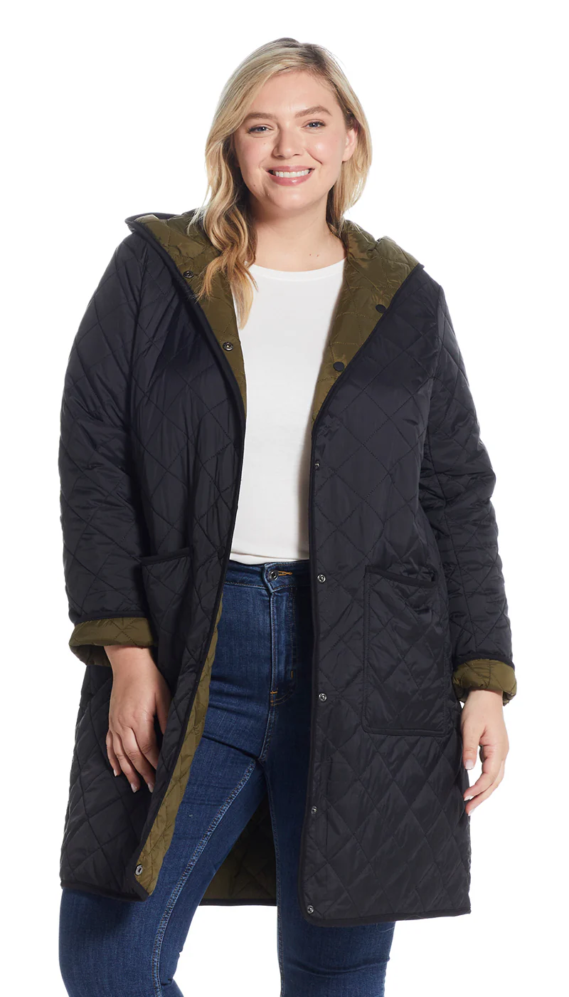 REVERSIBLE HOODED DUFFLE - Image 31
