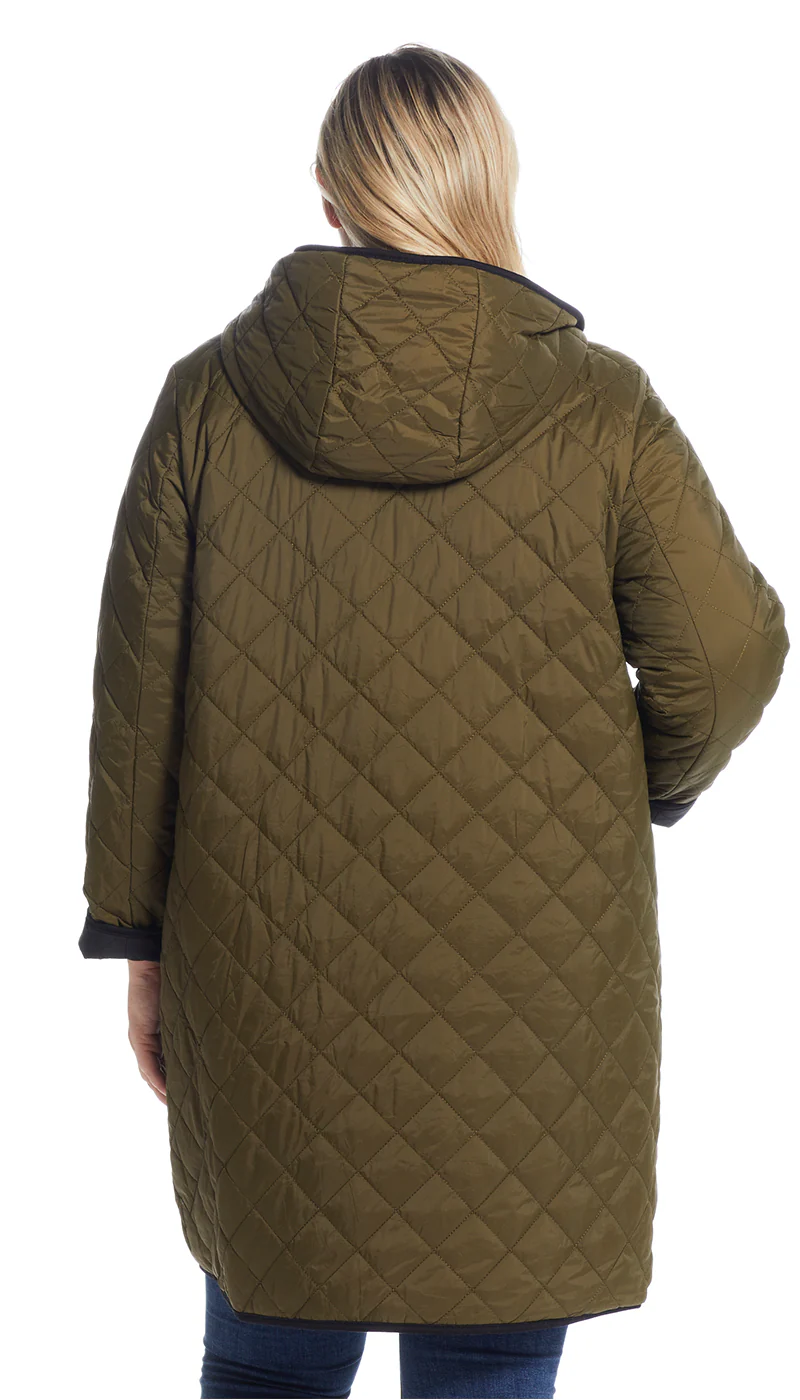 REVERSIBLE HOODED DUFFLE - Image 32