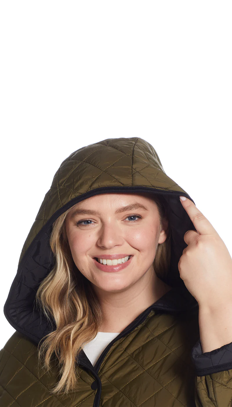 REVERSIBLE HOODED DUFFLE - Image 38
