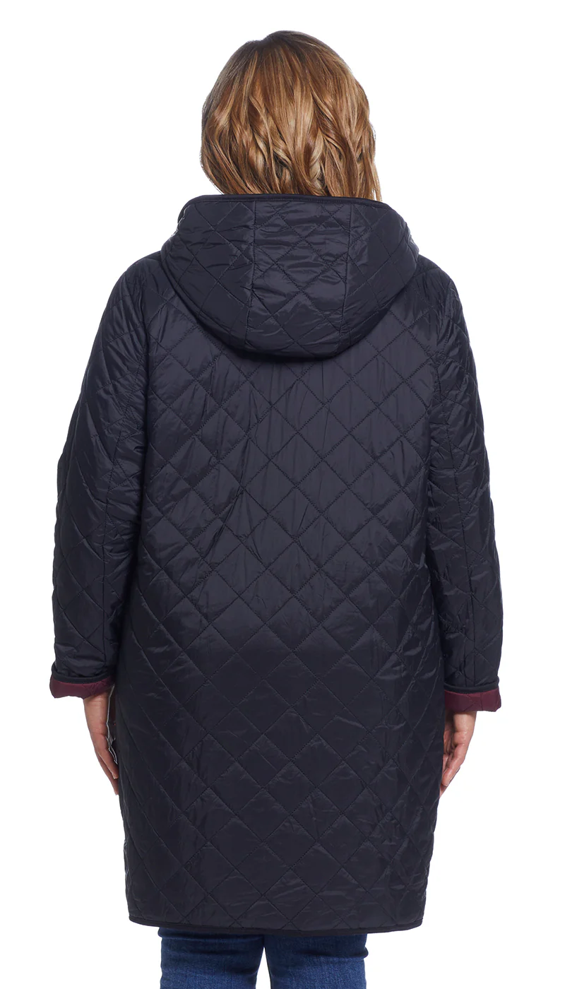 REVERSIBLE HOODED DUFFLE - Image 4