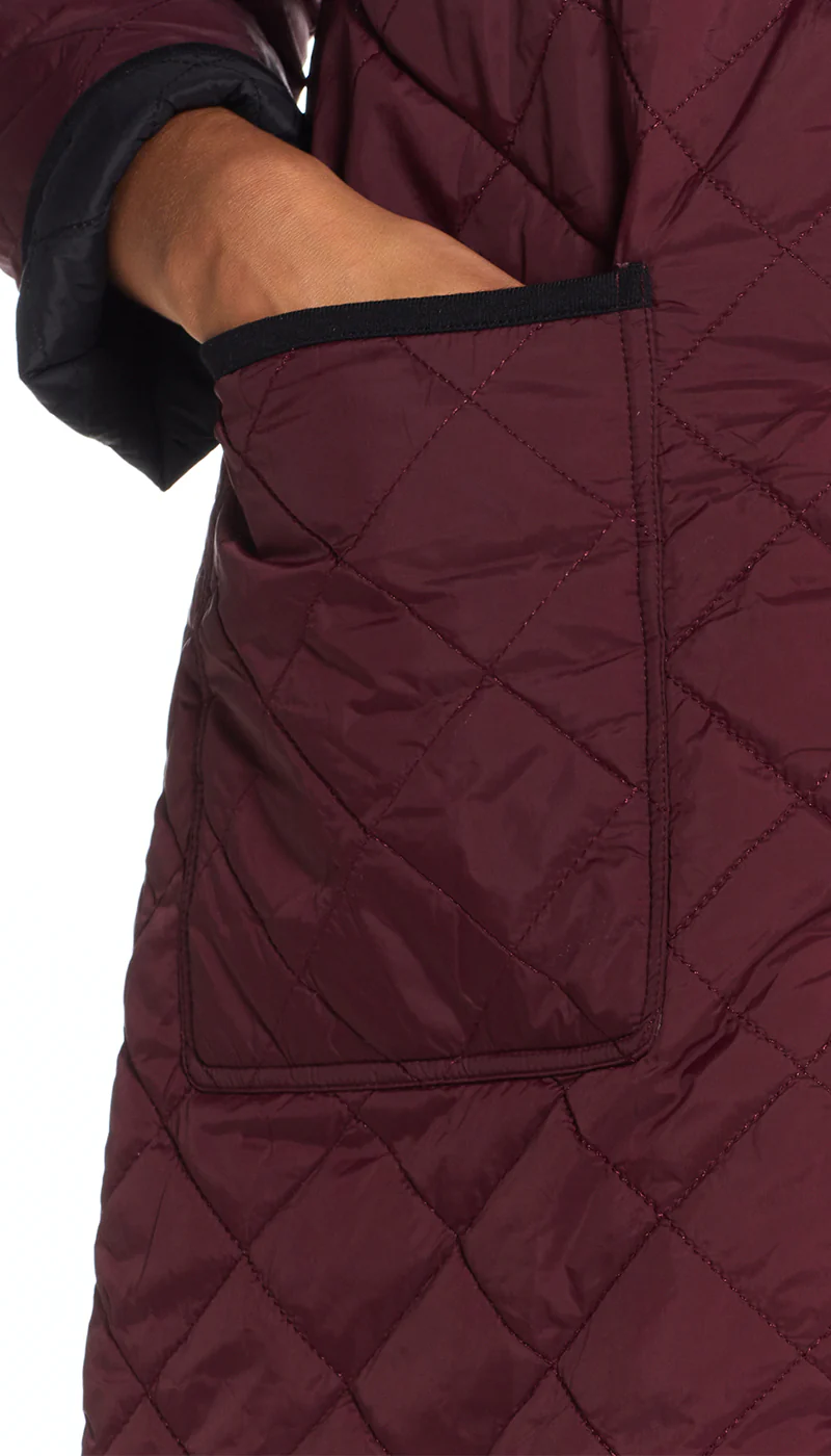REVERSIBLE HOODED DUFFLE - Image 10