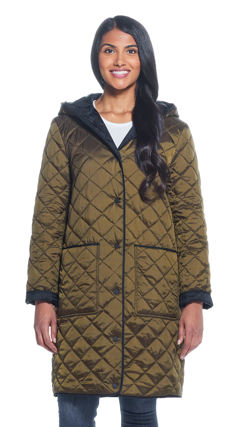 REVERSIBLE HOODED DUFFLE - Image 23