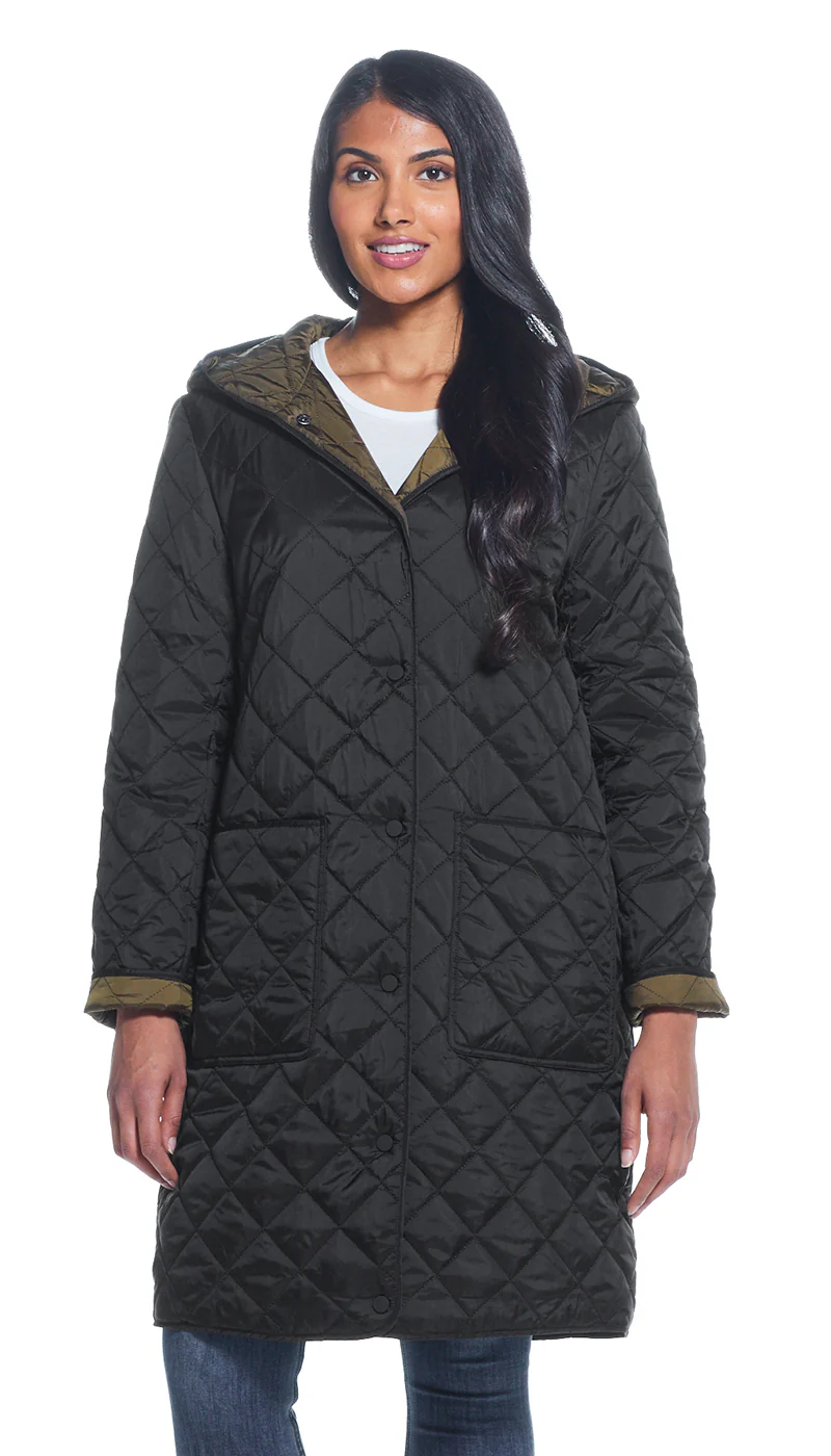 REVERSIBLE HOODED DUFFLE - Image 24