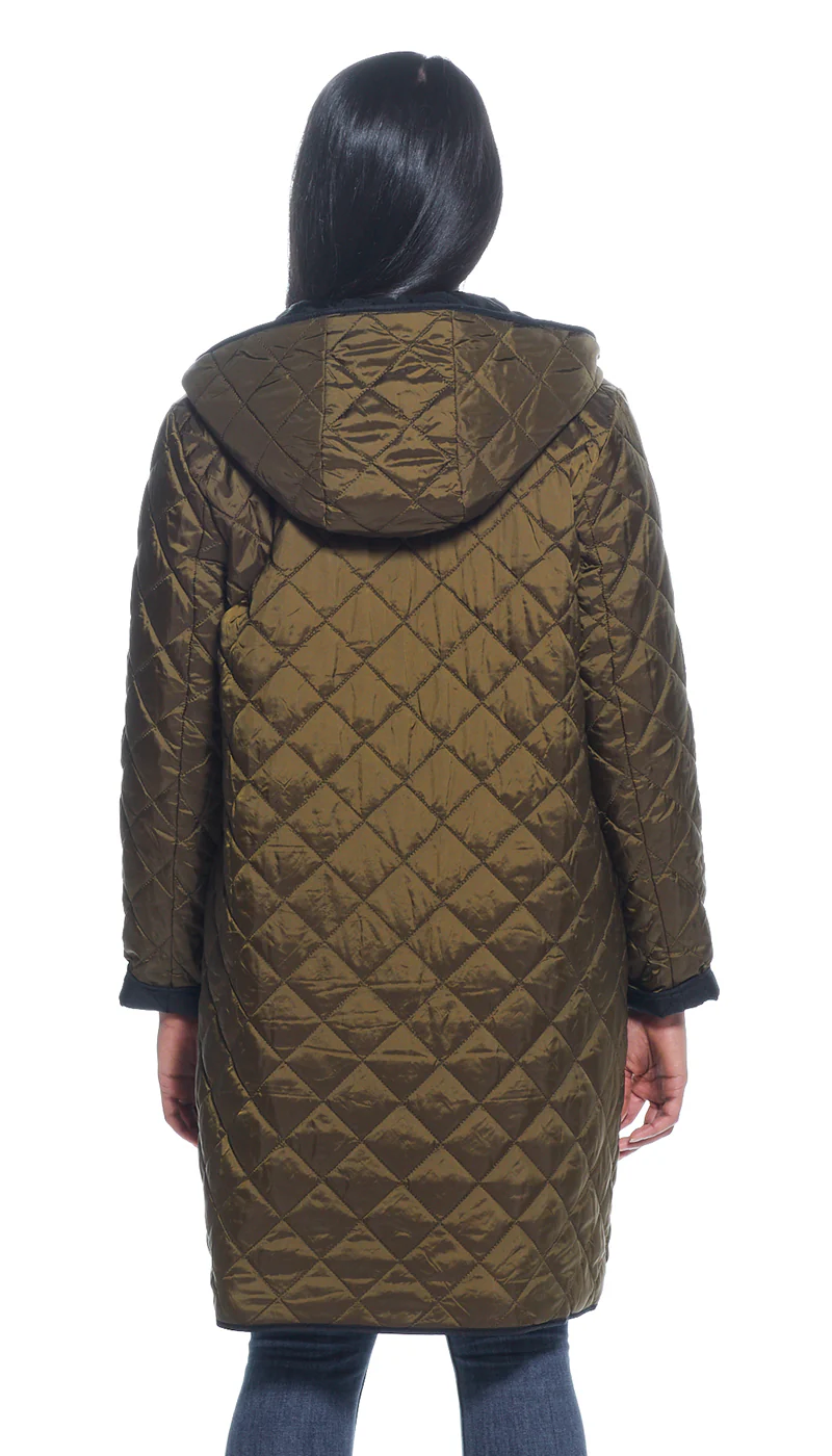 REVERSIBLE HOODED DUFFLE - Image 25