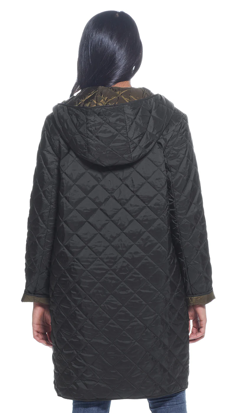REVERSIBLE HOODED DUFFLE - Image 26