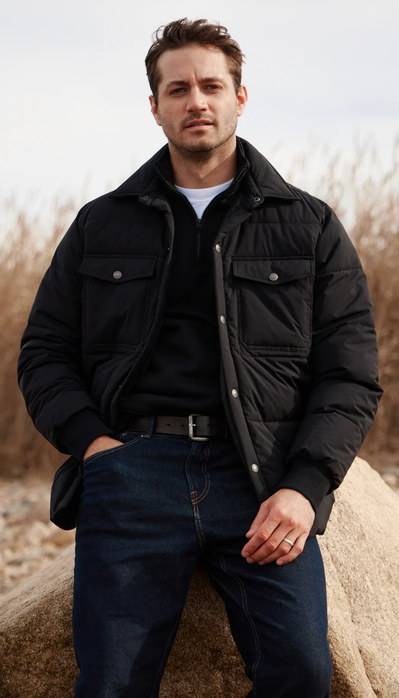 STRETCH FLEX PUFFER SHIRT JACKET - Image 13
