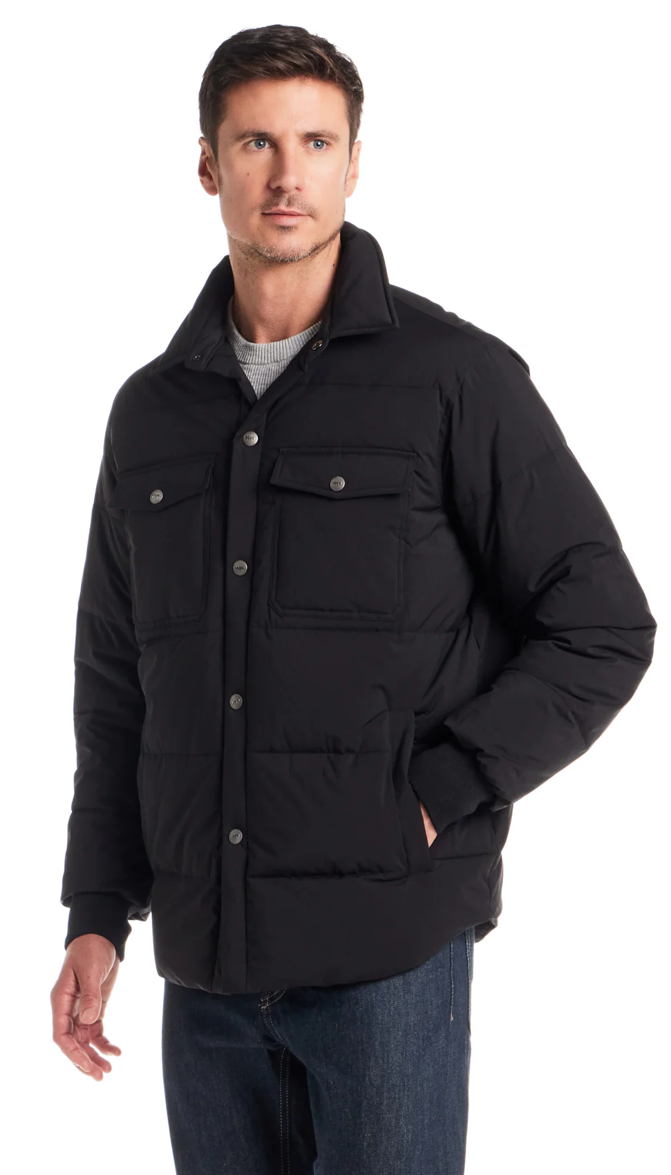 STRETCH FLEX PUFFER SHIRT JACKET - Image 16