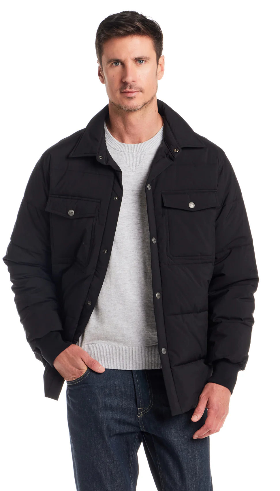 STRETCH FLEX PUFFER SHIRT JACKET - Image 19