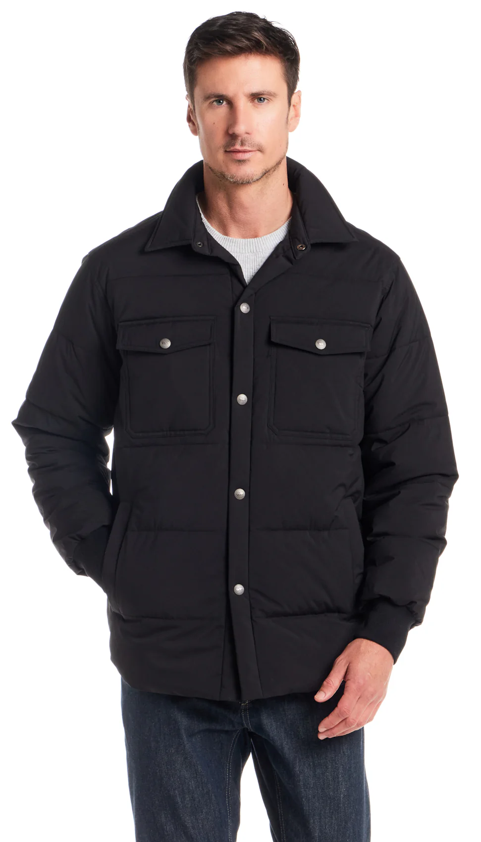 STRETCH FLEX PUFFER SHIRT JACKET - Image 22