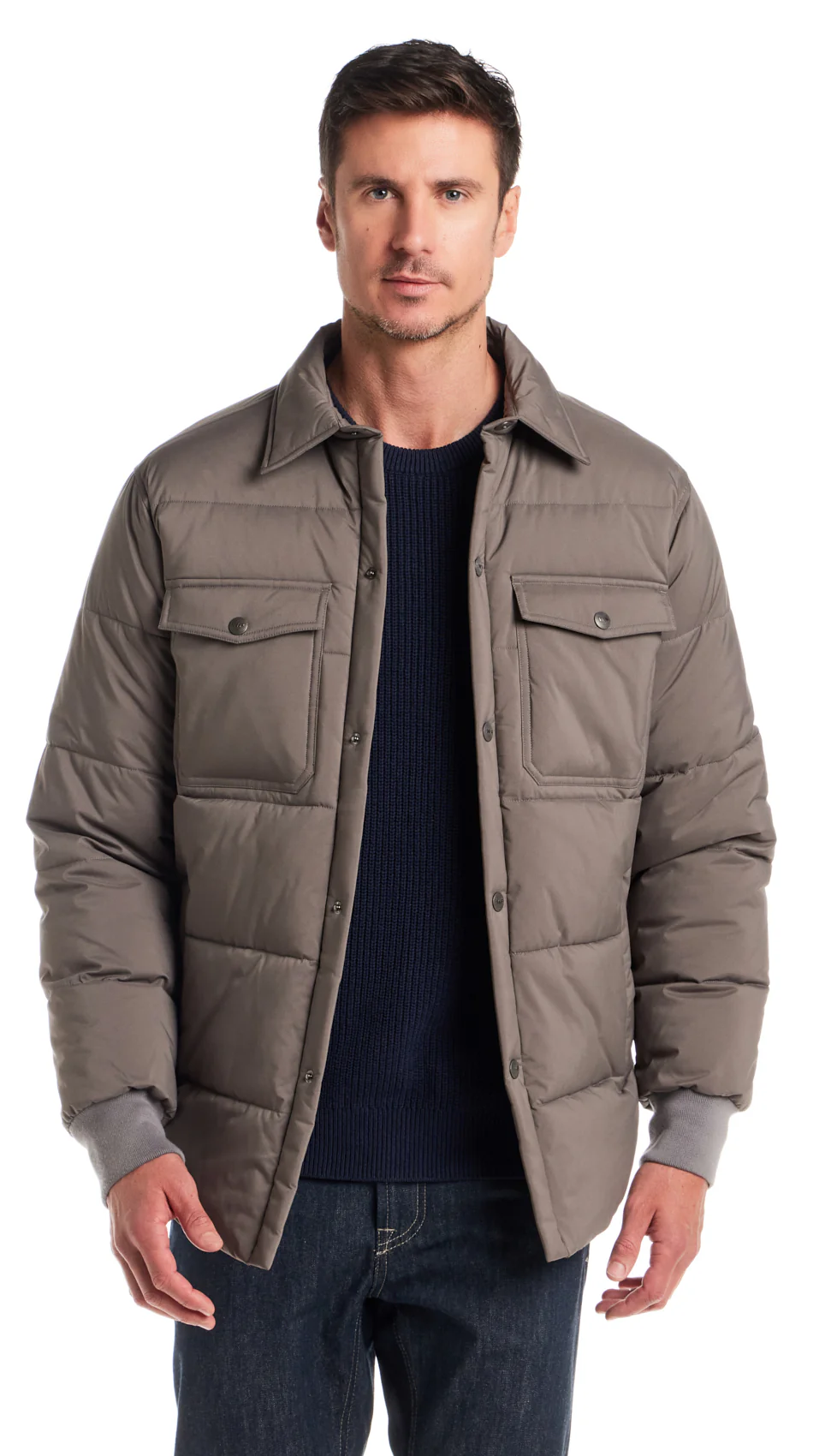 STRETCH FLEX PUFFER SHIRT JACKET - Image 4