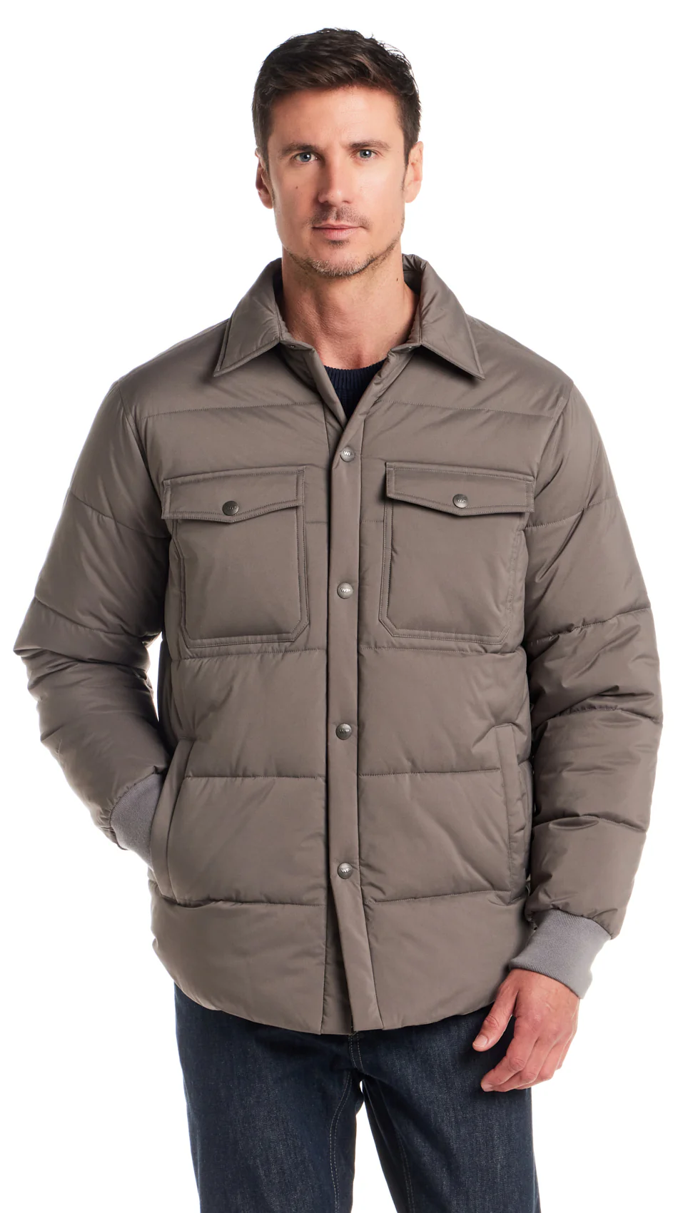 STRETCH FLEX PUFFER SHIRT JACKET - Image 7