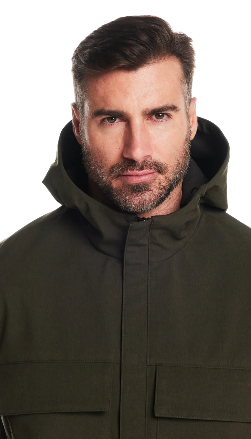 UNLINED HOODED SOFT SHELL SHIRT JACKET - Image 15