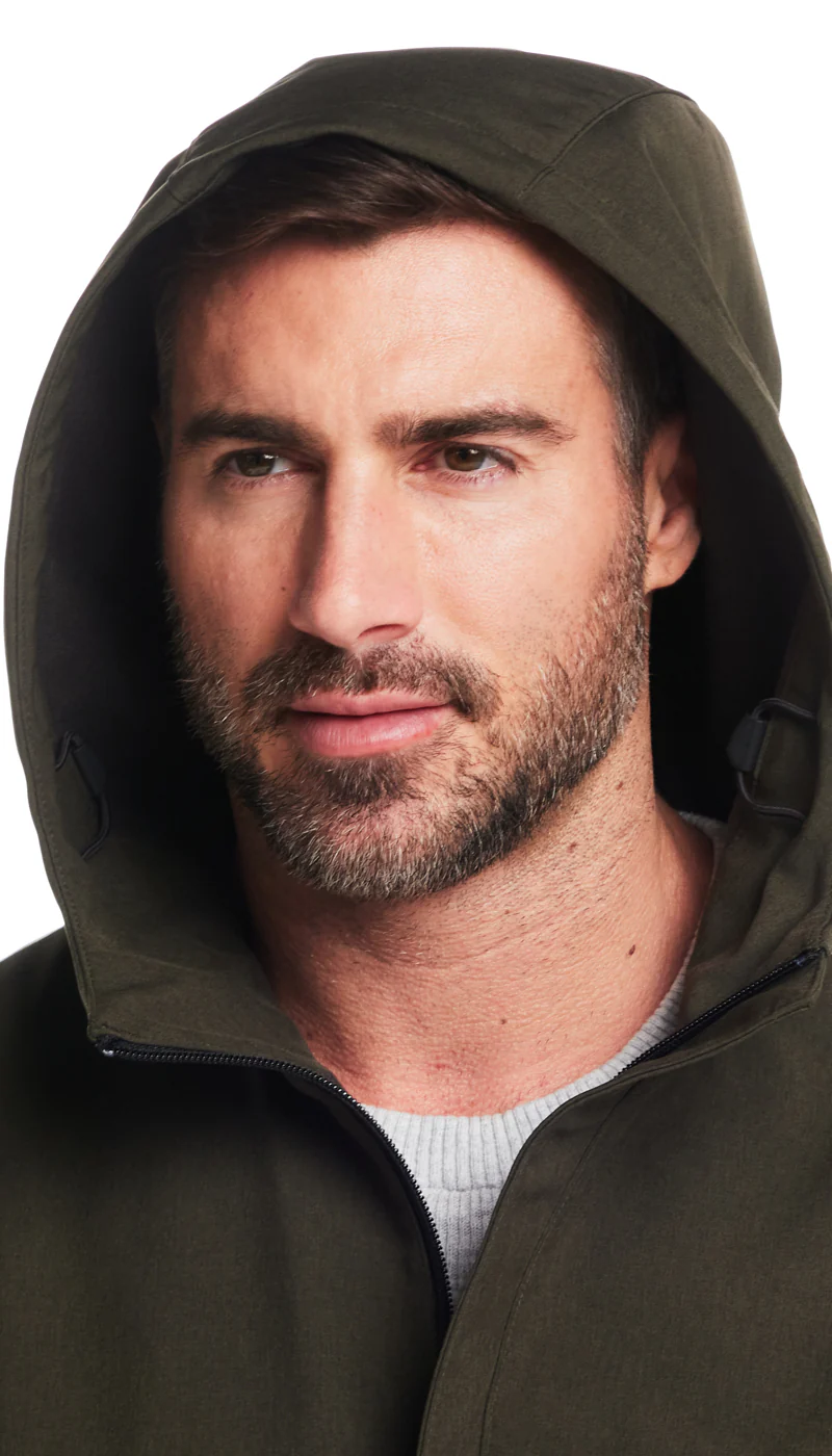 UNLINED HOODED SOFT SHELL SHIRT JACKET - Image 18