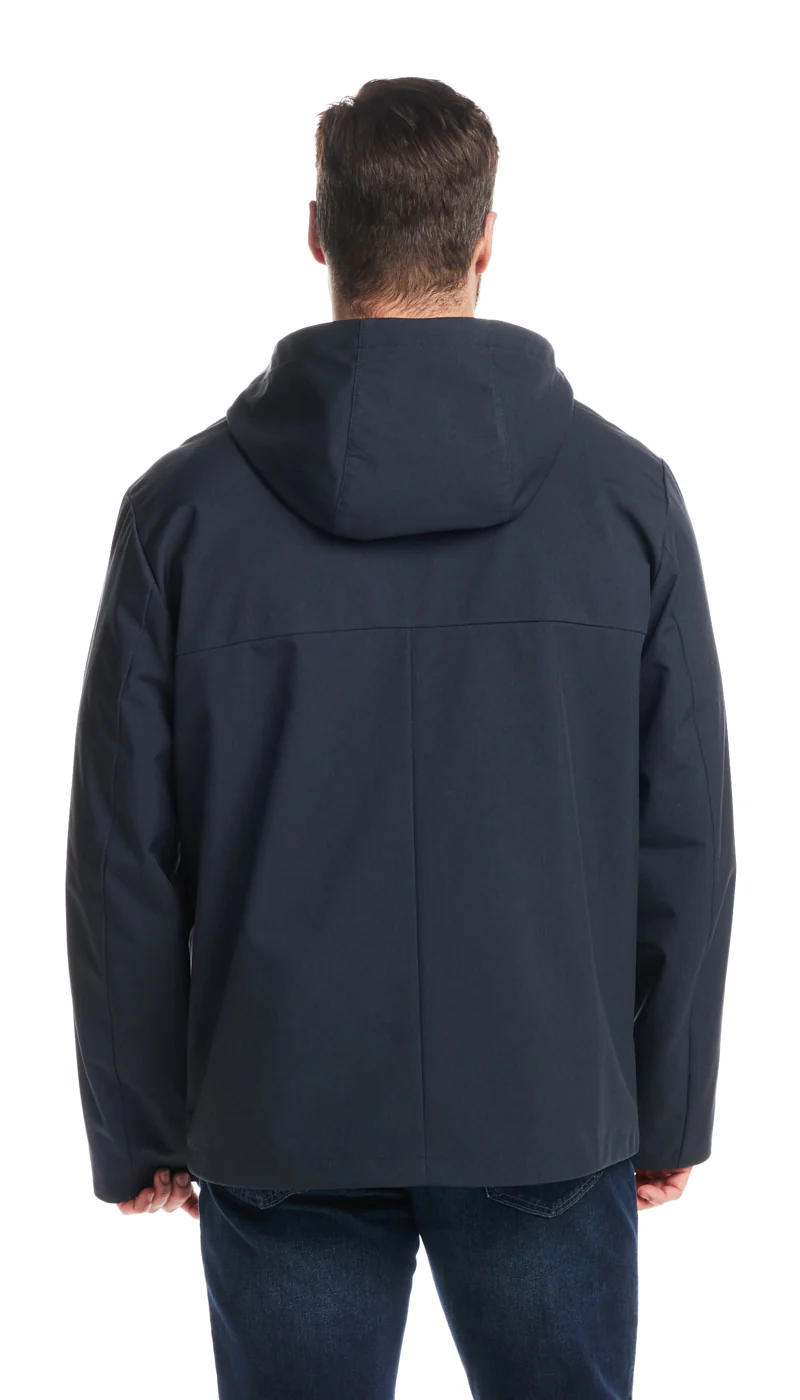 UNLINED HOODED SOFT SHELL SHIRT JACKET - Image 29