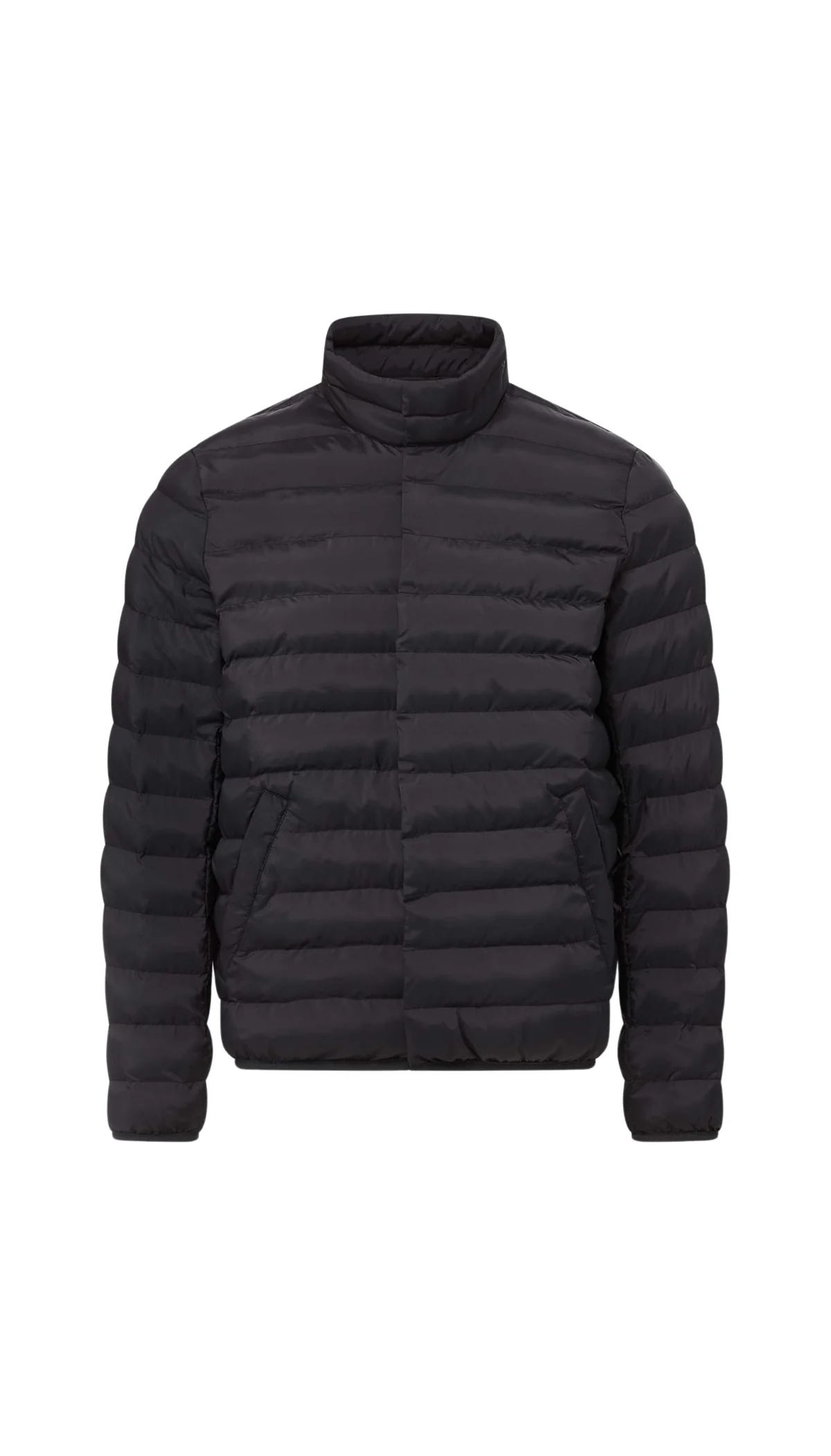 WEATHERPROOF X MAGNAREADY PUFFER JACKET WITH MAGNETIC BUTTONS IN BLACK - Image 5