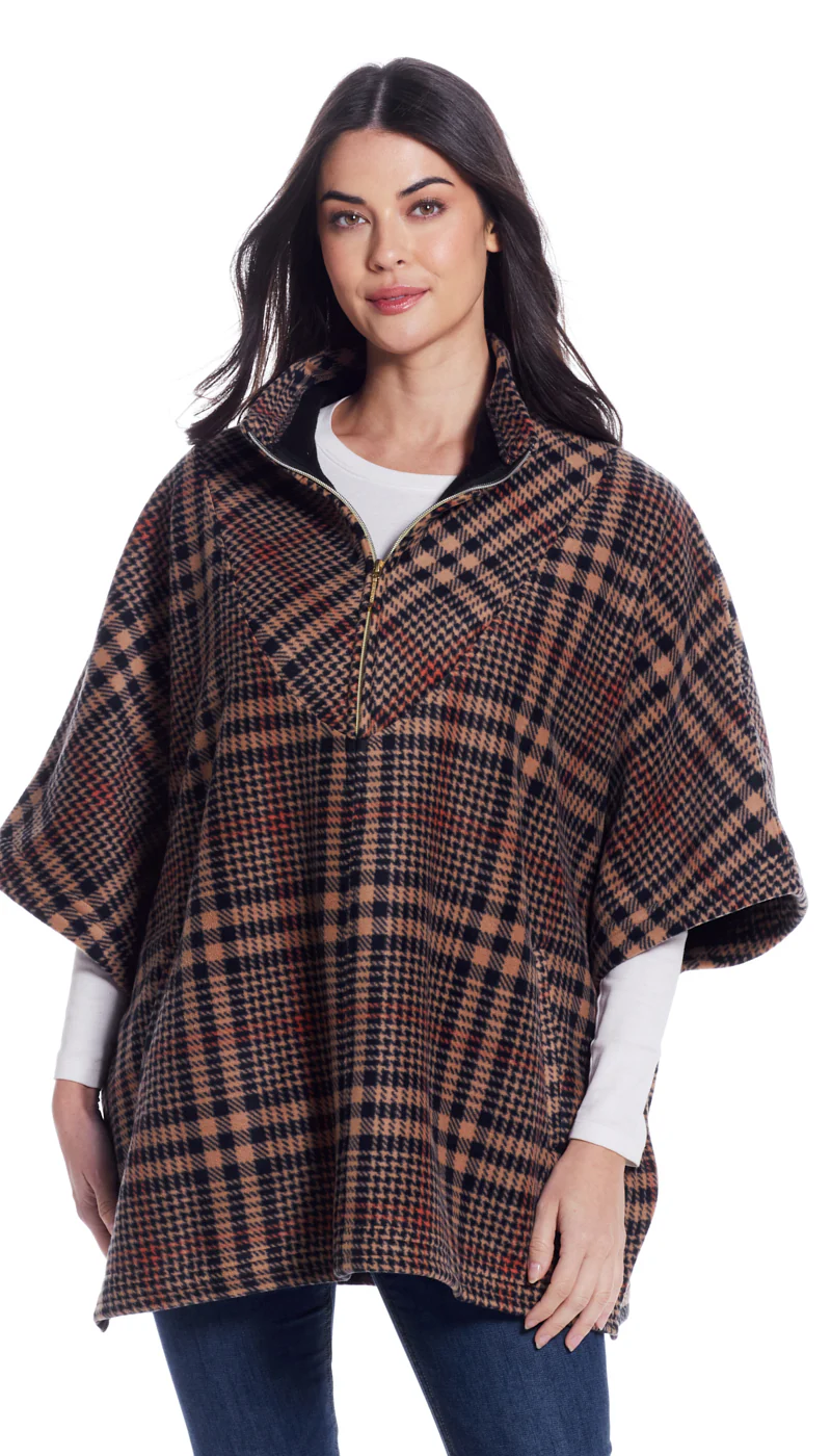 ZIP FLEECE PONCHO - Image 14