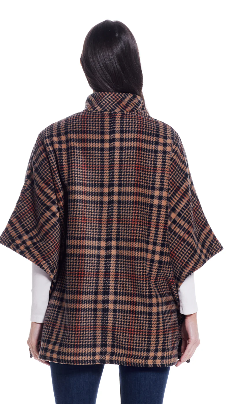 ZIP FLEECE PONCHO - Image 15
