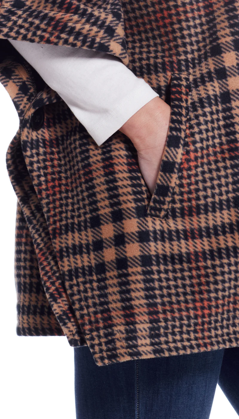ZIP FLEECE PONCHO - Image 19