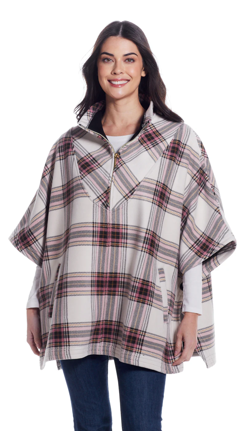 ZIP FLEECE PONCHO - Image 21