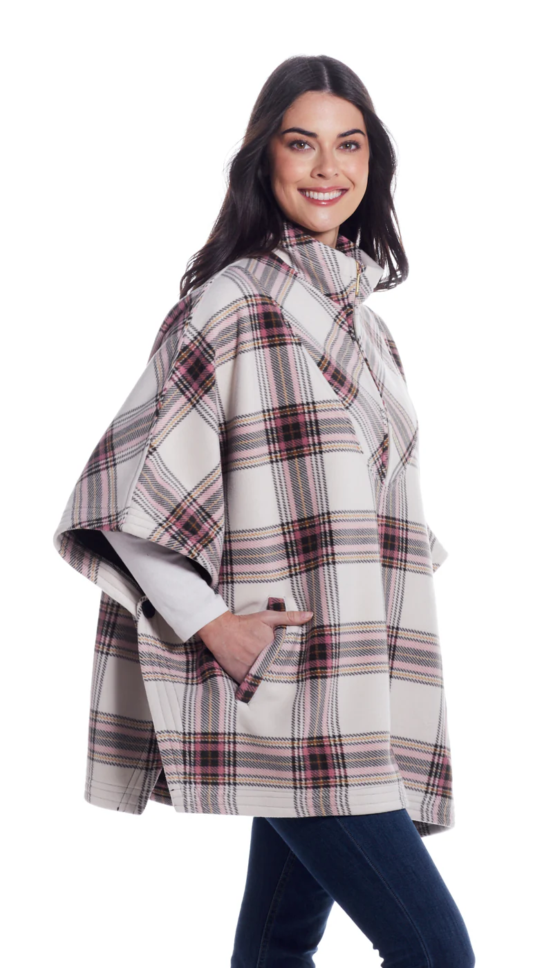 ZIP FLEECE PONCHO - Image 23