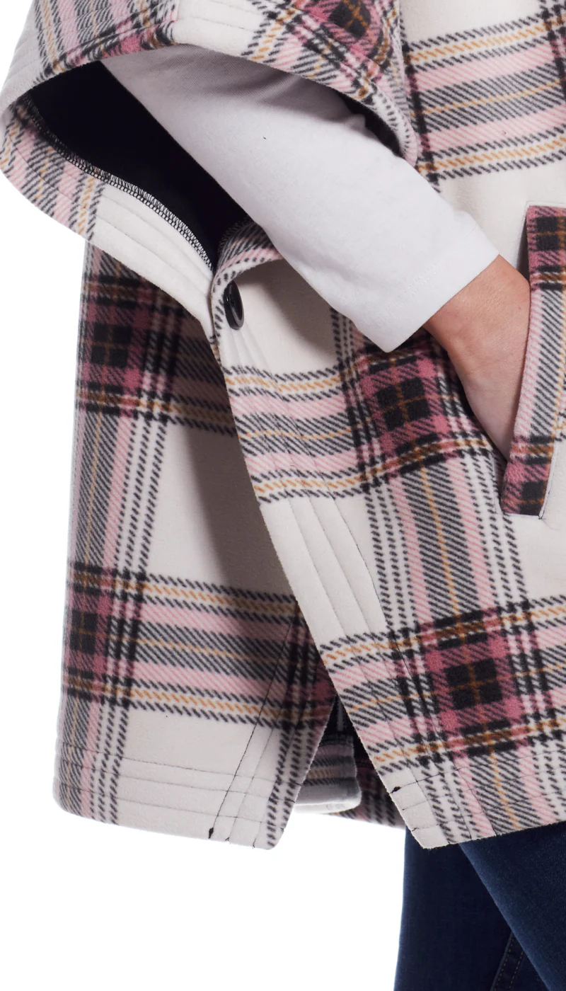ZIP FLEECE PONCHO - Image 26