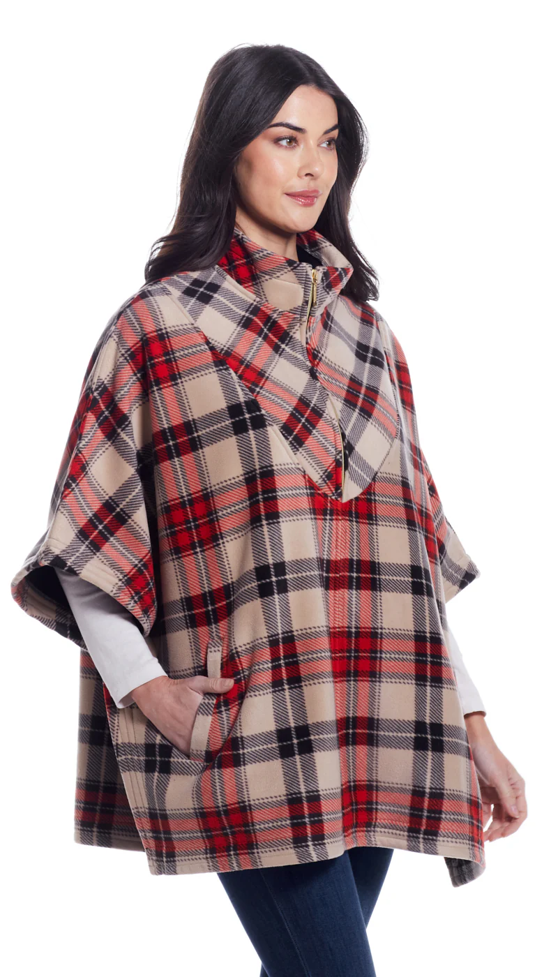 ZIP FLEECE PONCHO - Image 29