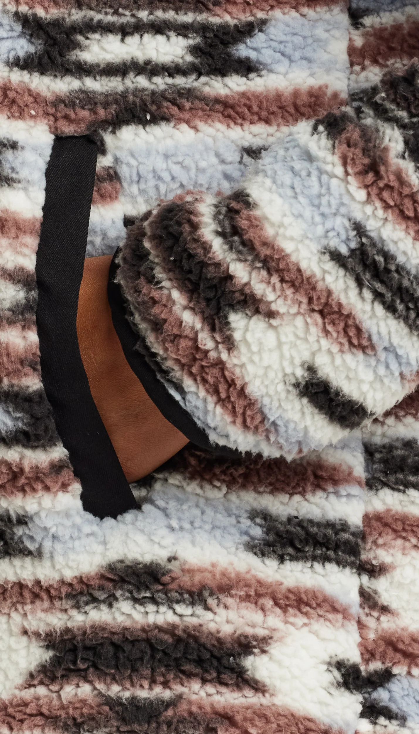 ZIPPER FRONT BONDED SHERPA FLEECE - Image 10