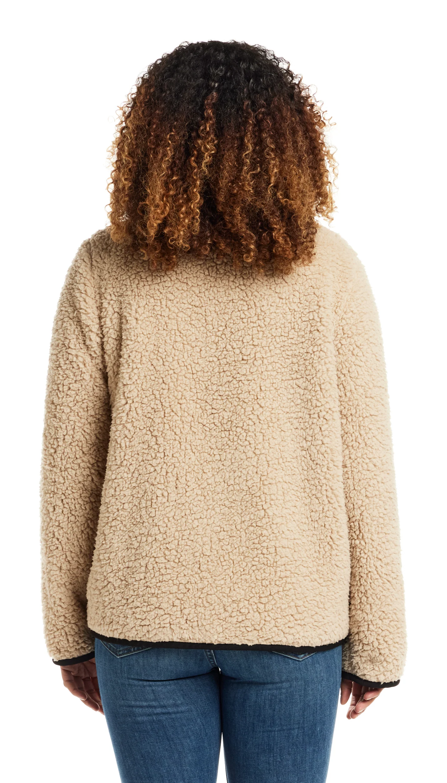 ZIPPER FRONT BONDED SHERPA FLEECE - Image 22