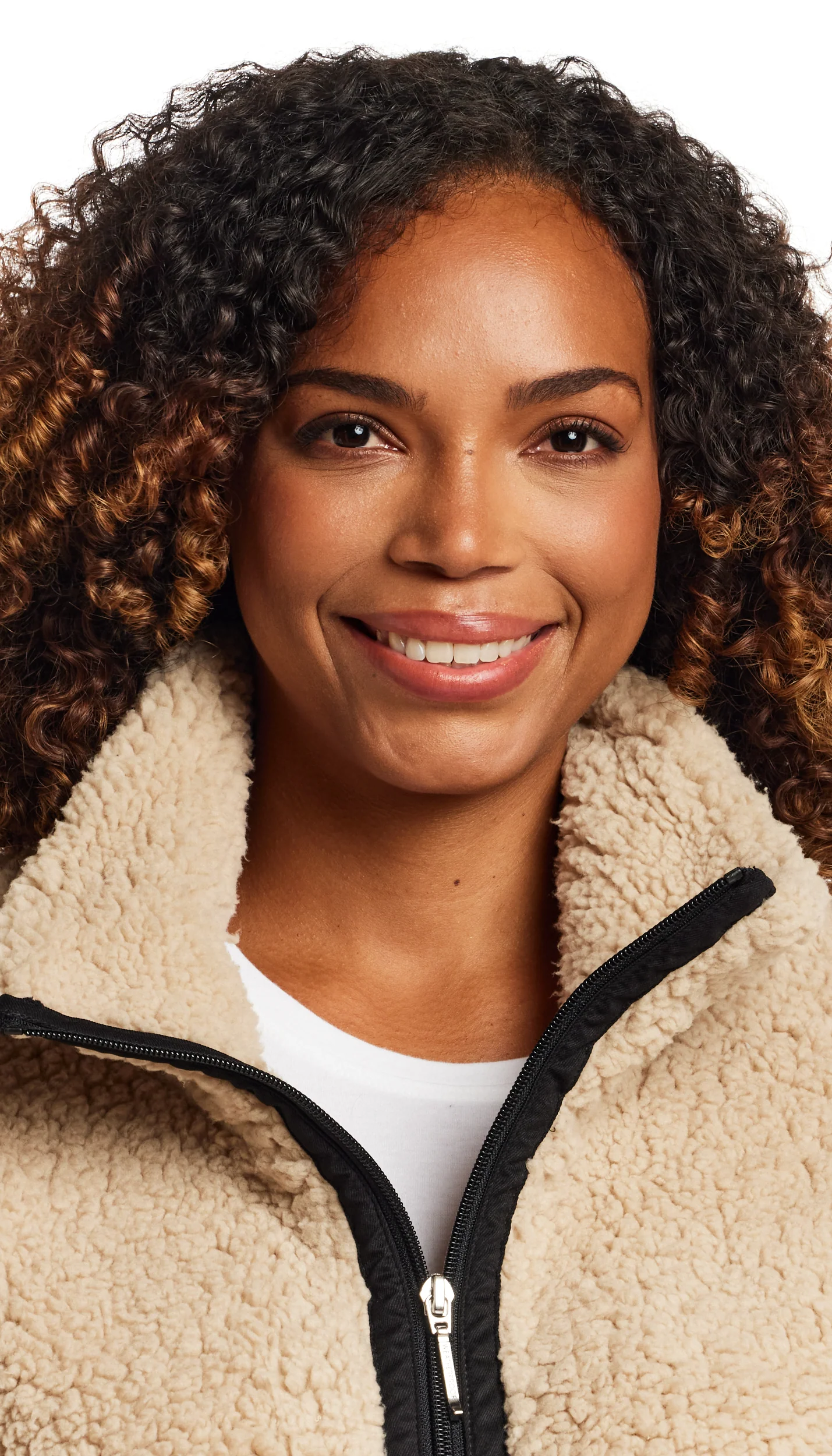ZIPPER FRONT BONDED SHERPA FLEECE - Image 25